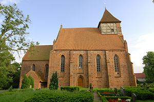Kirche Brandshagen - Nordseite