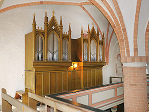 Dorfkirche Lüdershagen - Buchholz-Orgel