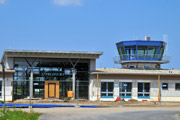 Baustelle neuer Abfertigungsterminal mit Tower