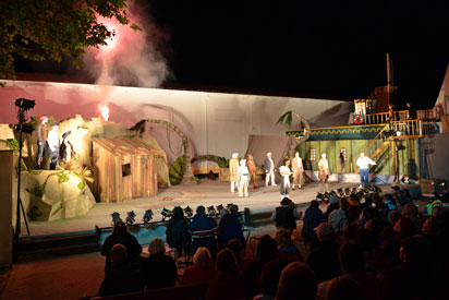 "Die Schatzinsel" im Barther Theatergarten