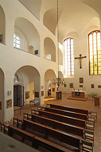 Schlosskirche Franzburg - Kirchenschiff