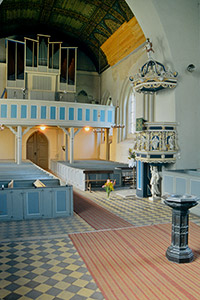 Kirche Damgarten Orgel - Bild vergrößern ...