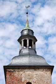 Kirchturm der Dorfkirche Schlemmin