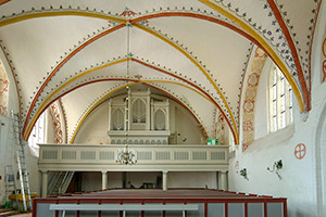 Christuskirche Velgast Innenansicht