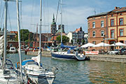 Stralsund Hafen - Bild vergrößern ...