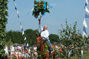 Tonnenfest auf der Halbinsel Darß